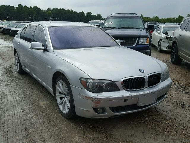 WBAHN83507DT72190 - 2007 BMW 750LI SILVER photo 1