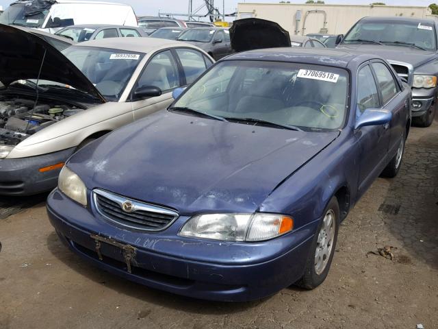 1YVGF22C8X5849798 - 1999 MAZDA 626 ES BLUE photo 2