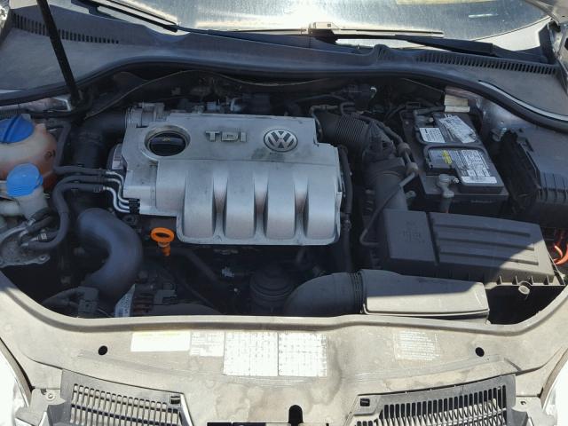 3VWST71K66M774006 - 2006 VOLKSWAGEN JETTA TDI SILVER photo 7