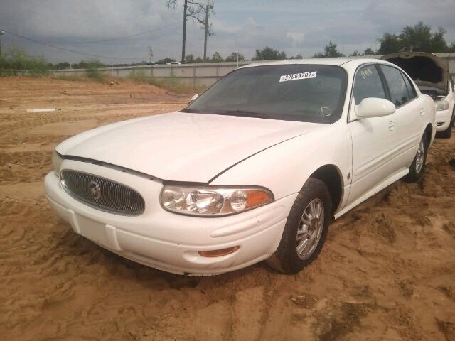 1G4HP52K244110441 - 2004 BUICK LESABRE WHITE photo 2