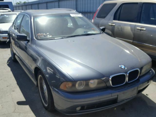 WBADT43421GX25023 - 2001 BMW 525 I AUTO BLUE photo 1