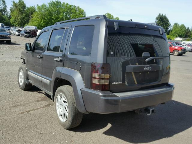 1J4PN2GKXBW543157 - 2011 JEEP LIBERTY GRAY photo 3