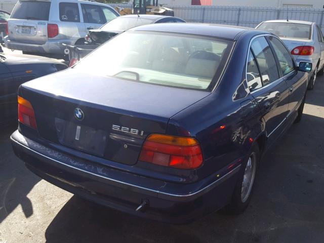 WBADD5326VBV50411 - 1997 BMW 528 I BLUE photo 4