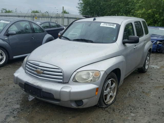 3GNDA13D78S529265 - 2008 CHEVROLET HHR LS SILVER photo 2
