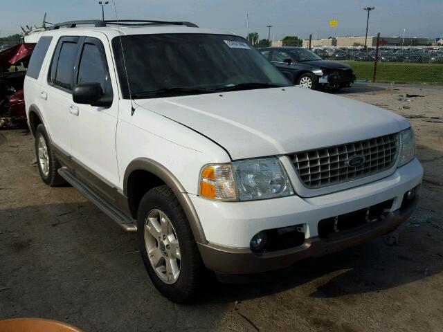 1FMDU74W13UB69627 - 2003 FORD EXPLORER WHITE photo 1