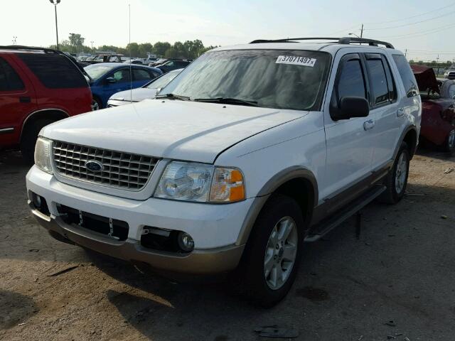 1FMDU74W13UB69627 - 2003 FORD EXPLORER WHITE photo 2