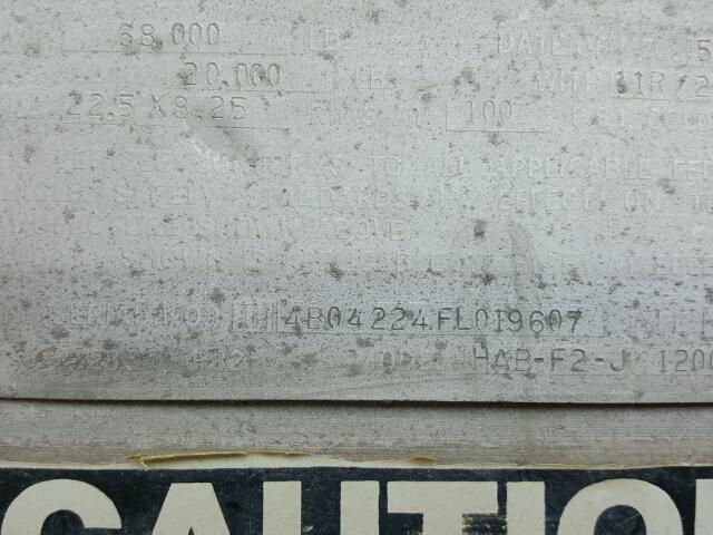 1H4B04224FL019607 - 1985 MISC TRAILER Արծաթագույն լուսանկար 10