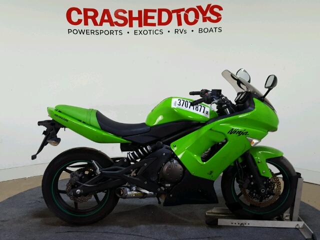 JKAEXEA178A037049 - 2008 KAWASAKI EX650 A GREEN photo 1