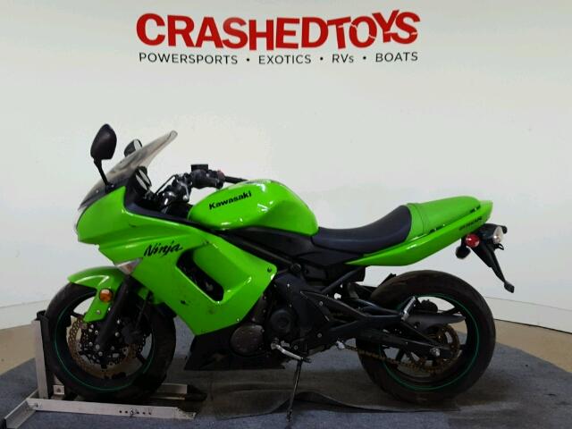 JKAEXEA178A037049 - 2008 KAWASAKI EX650 A Yaşıl foto 5