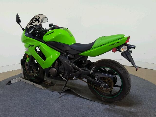 JKAEXEA178A037049 - 2008 KAWASAKI EX650 A GREEN photo 6