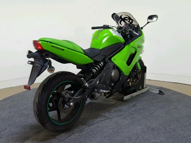 JKAEXEA178A037049 - 2008 KAWASAKI EX650 A Yaşıl foto 8