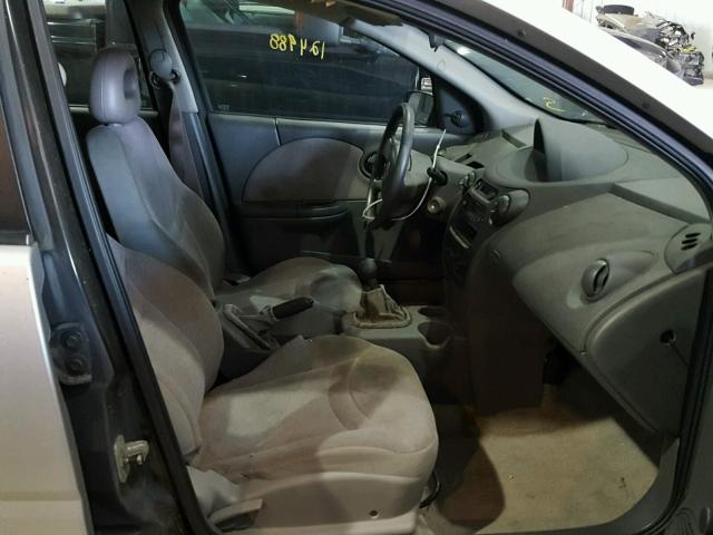 1G8AF52F05Z107970 - 2005 SATURN ION LEVEL GRAY photo 5