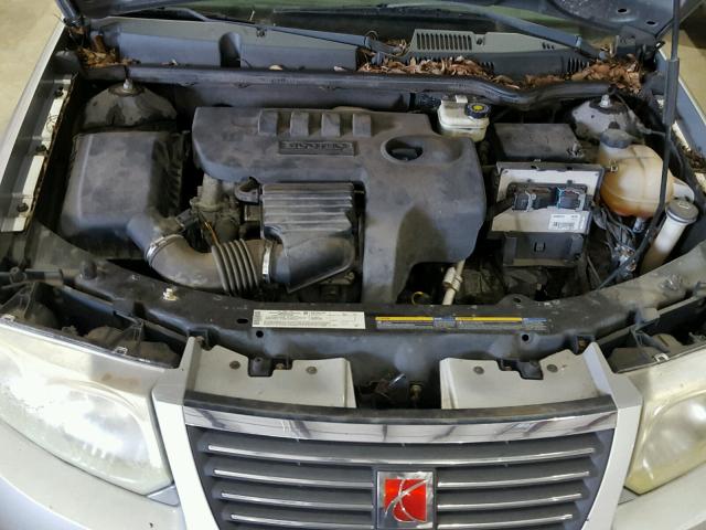 1G8AF52F05Z107970 - 2005 SATURN ION LEVEL GRAY photo 7