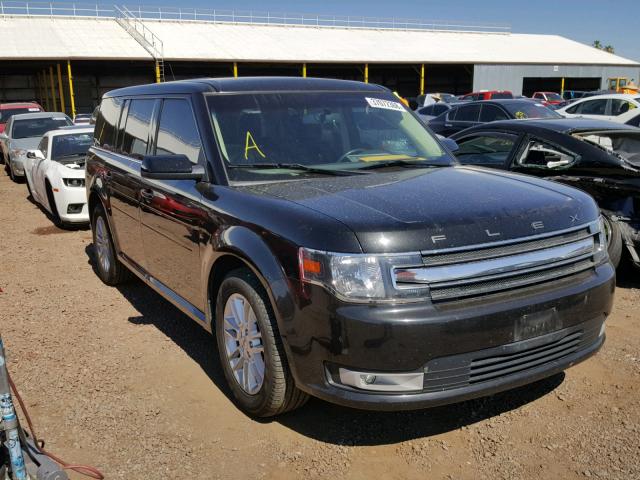 2FMGK5C84DBD30554 - 2013 FORD FLEX SEL CHARCOAL photo 1