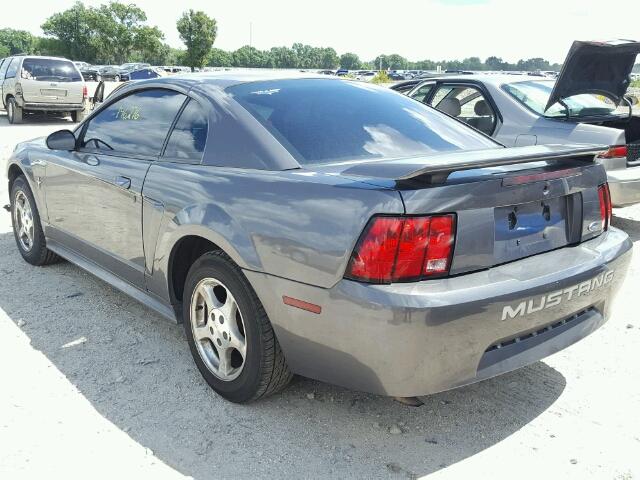 1FAFP40403F335363 - 2003 FORD MUSTANG GRAY photo 3