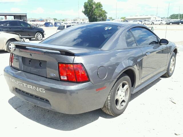 1FAFP40403F335363 - 2003 FORD MUSTANG GRAY photo 4