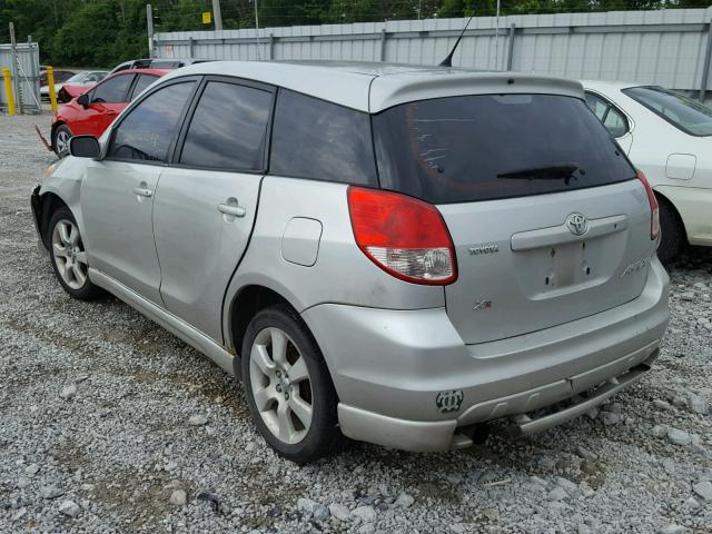 2T1KR32E83C050101 - 2003 TOYOTA COROLLA MA SILVER photo 3