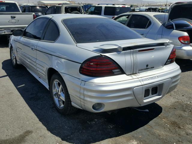 1G2NF12E22C134422 - 2002 PONTIAC GRAND AM SILVER photo 3