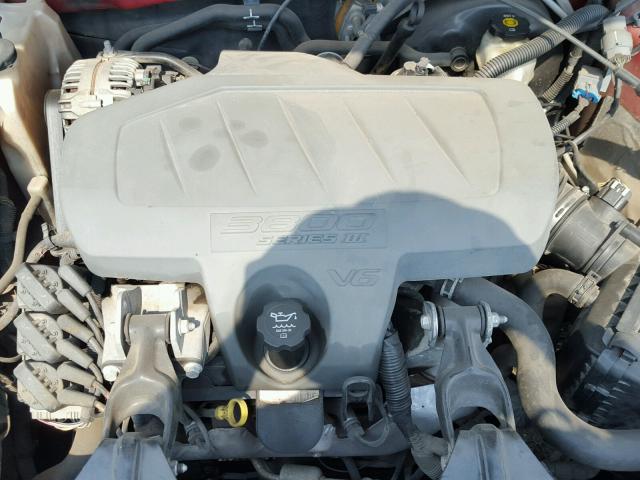 2G2WP552681126638 - 2008 PONTIAC GRAND PRIX RED photo 7