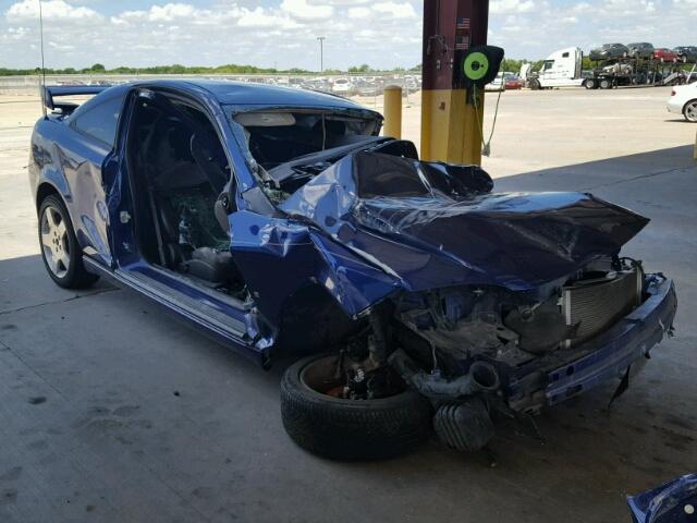 1G1AM18B567834598 - 2006 CHEVROLET COBALT SS BLUE photo 1