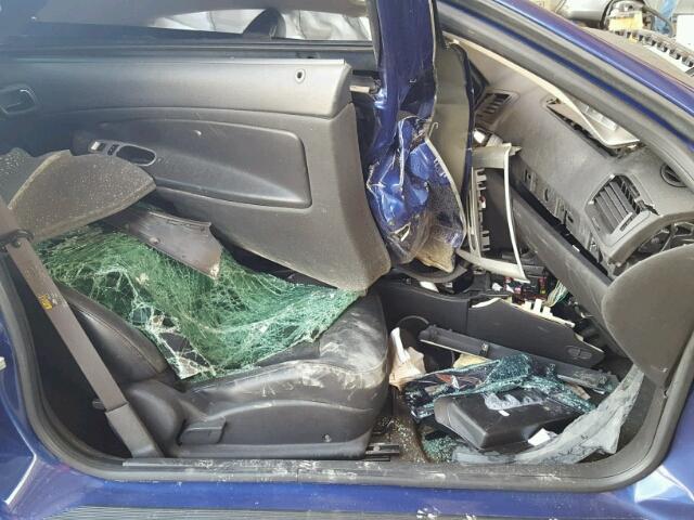 1G1AM18B567834598 - 2006 CHEVROLET COBALT SS BLUE photo 5