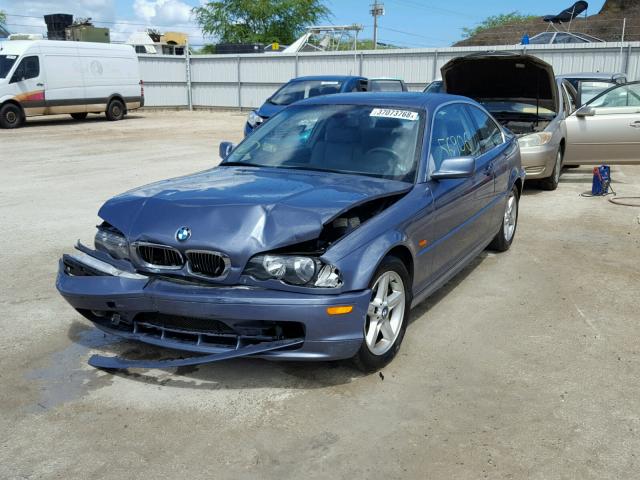 WBABM5348YJN93666 - 2000 BMW 328 CI GRAY photo 2