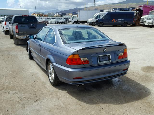 WBABM5348YJN93666 - 2000 BMW 328 CI GRAY photo 3