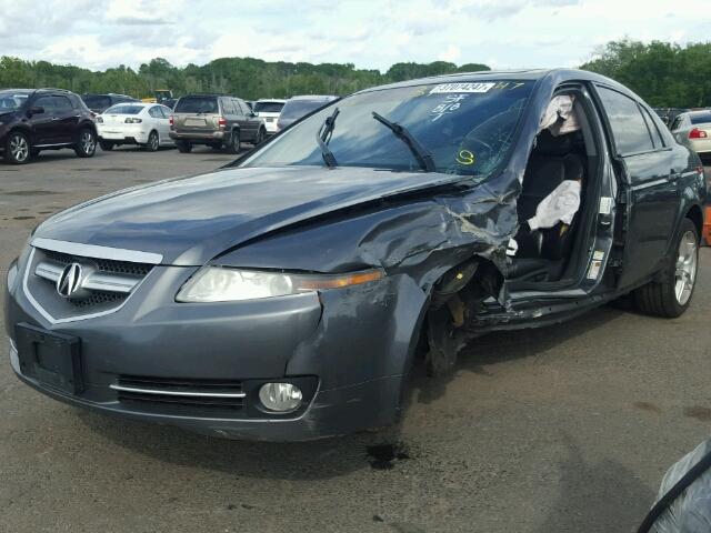 19UUA66258A022321 - 2008 ACURA TL GRAY photo 2