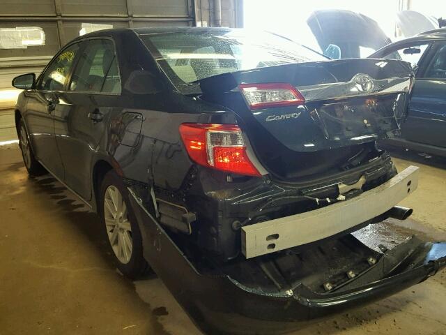 4T4BF1FK3DR278798 - 2013 TOYOTA CAMRY SILVER photo 3