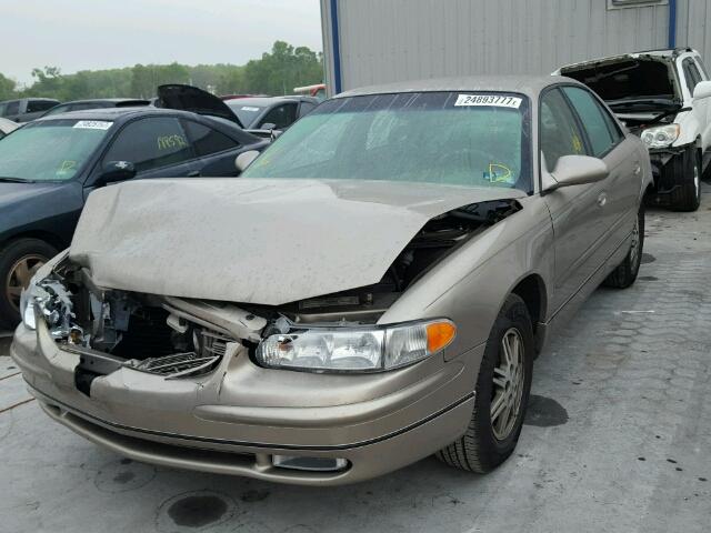 2G4WB52K131249220 - 2003 BUICK REGAL LS BEIGE photo 2