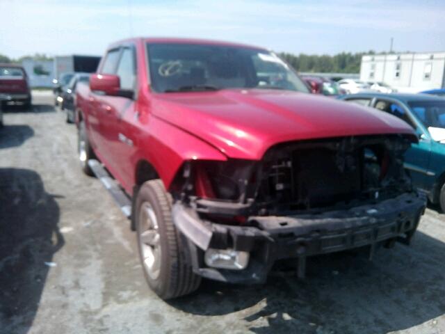 1D3HV13T39S709014 - 2009 DODGE RAM 1500 RED photo 1