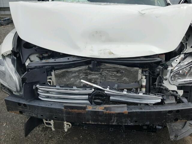 1N4AA5AP4CC814333 - 2012 NISSAN MAXIMA S WHITE photo 7