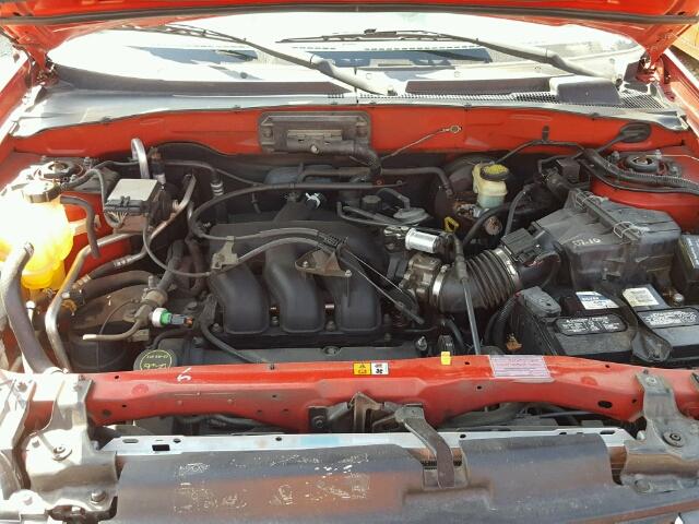 1FMYU04142KD81154 - 2002 FORD ESCAPE XLT RED photo 7