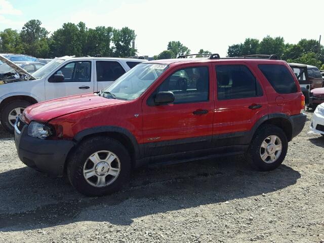 1FMYU04142KD81154 - 2002 FORD ESCAPE XLT RED photo 9