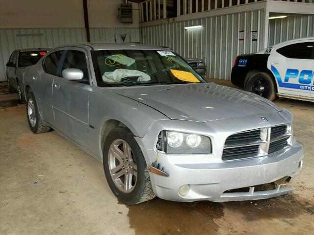 2B3KA53H76H530055 - 2006 DODGE CHARGER R/ SILVER photo 1