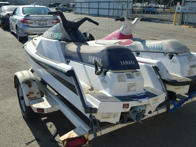 YAML8739A191 - 1991 YAMAHA WAVERUNNER WHITE photo 3