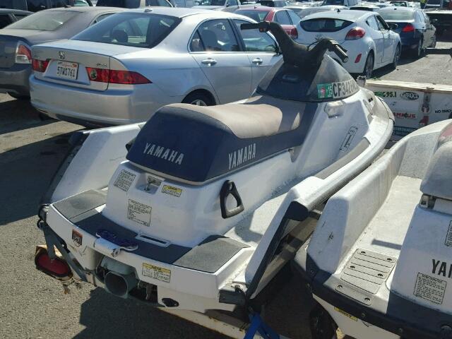 YAML8739A191 - 1991 YAMAHA WAVERUNNER WHITE photo 4