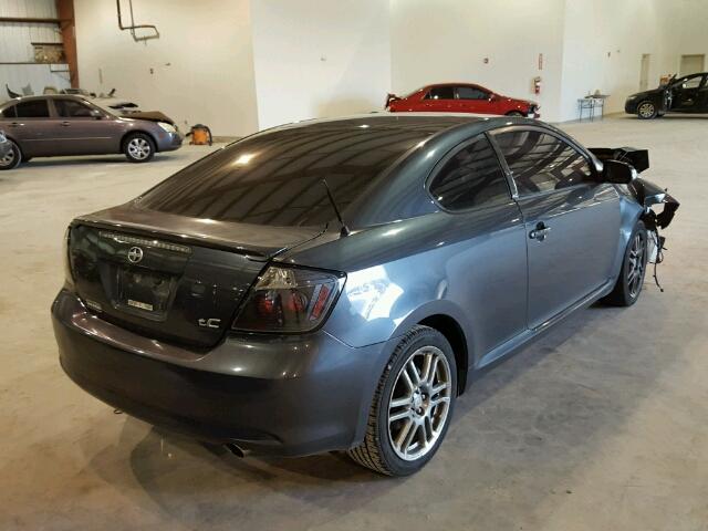 JTKDE3B72A0322275 - 2010 SCION TC CHARCOAL photo 4