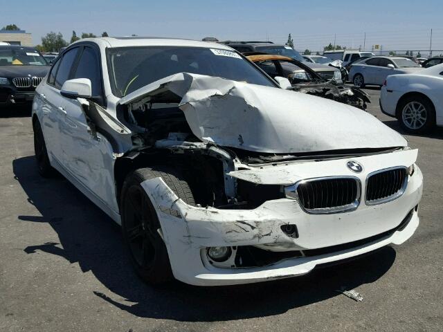 WBA3C1C57CF432438 - 2012 BMW 328 WHITE photo 1