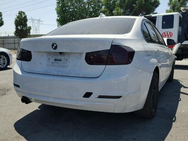 WBA3C1C57CF432438 - 2012 BMW 328 WHITE photo 4