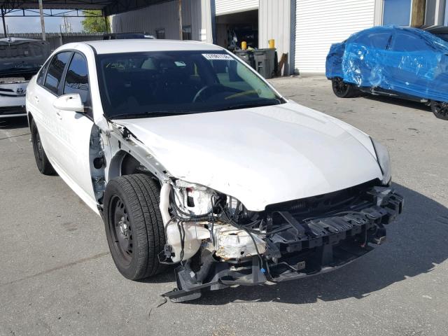 2G1WD5E38C1305231 - 2012 CHEVROLET IMPALA POL WHITE photo 1