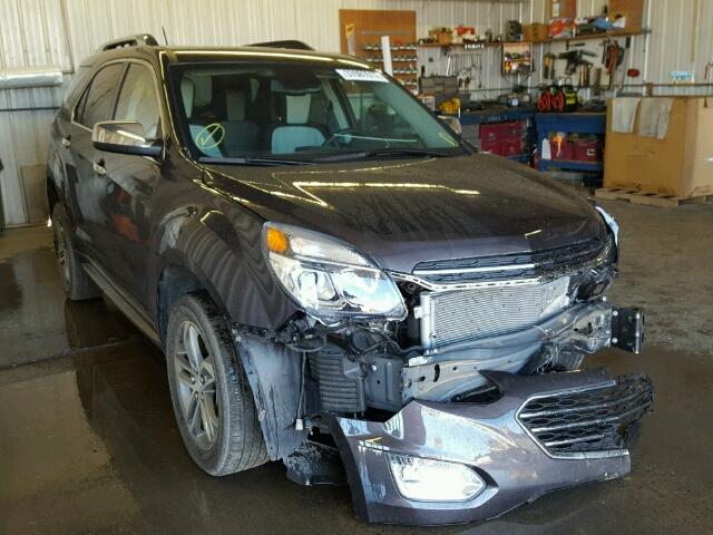 2GNFLGE39G6179225 - 2016 CHEVROLET EQUINOX GRAY photo 1