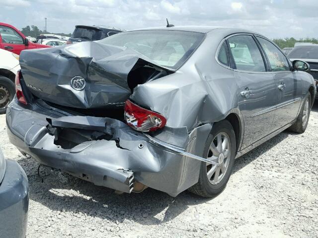 2G4WD582381159611 - 2008 BUICK LACROSSE C SILVER photo 4