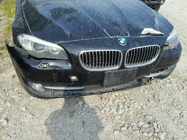 WBAFU7C58BC778463 - 2011 BMW 535 XI Czarny zdjęcie 9