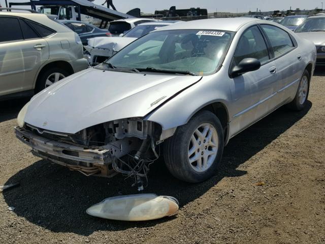 2B3HD46R62H243008 - 2002 DODGE INTREPID S Gümüş foto 2