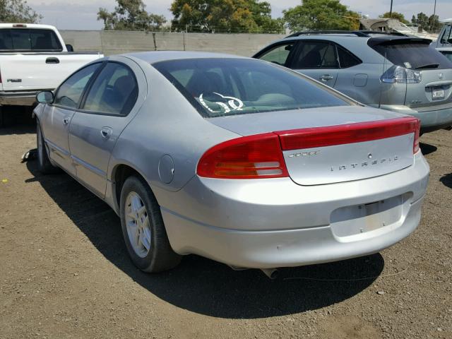 2B3HD46R62H243008 - 2002 DODGE INTREPID S Gümüş foto 3