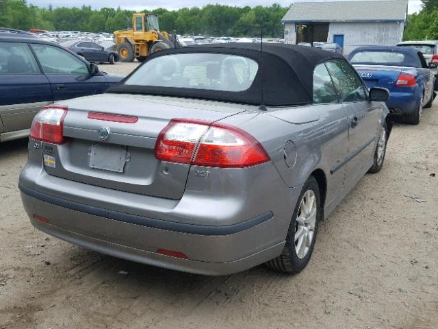 YS3FD79Y146011505 - 2004 SAAB 9-3 ARC GRAY photo 4