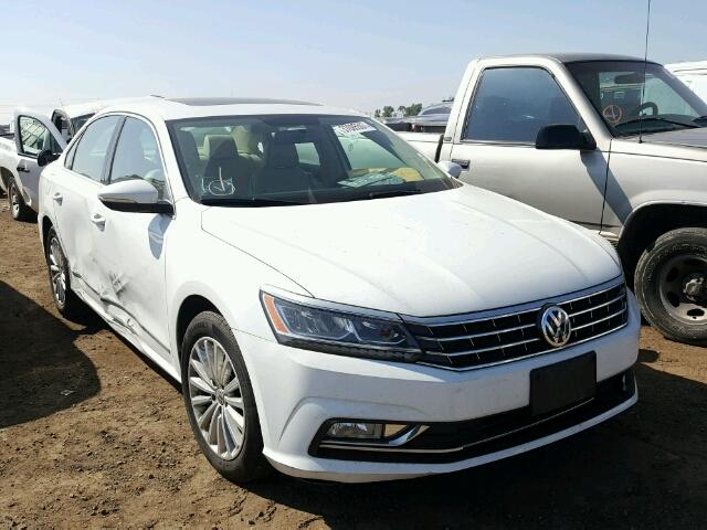 1VWBS7A34GC037014 - 2016 VOLKSWAGEN PASSAT SE WHITE photo 1