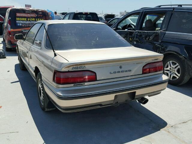 JH4KA3250LC007693 - 1990 ACURA LEGEND L GOLD photo 3