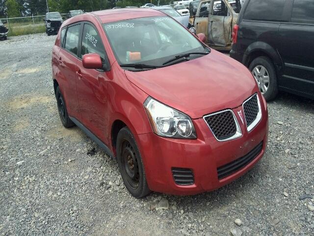 5Y2SP67829Z434450 - 2009 PONTIAC VIBE RED photo 1